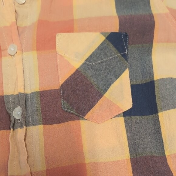 Roots Plaid Button-Up - Picture 5 of 6